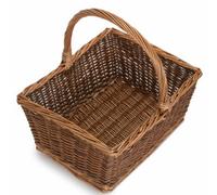 Red Hamper C121/3 Large Rectangular Unpeeled Willow Shopping Basket