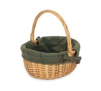 Red Hamper C122 Wicker Shopping Basket Buff Willow Oval Shopper