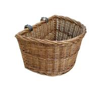 Red Hamper Cambridge Wicker Bicycle Basket - Brown - One Size - Bicycle Basket