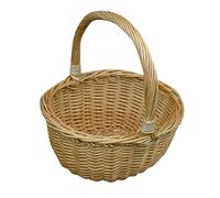 Red Hamper Childs Buff Hollander Wicker Shopping Basket