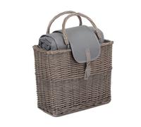 Red Hamper Db040 Wicker Antique Wash Willow Chiller Basket With Picnic Blanket