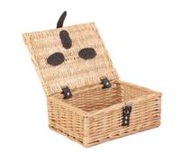 Red Hamper Eh005 Wicker Buff 30Cm Picnic Basket