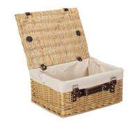 Red Hamper Eh006W Wicker Picnic Basket With White Lining