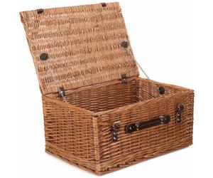 Red Hamper Eh015 Wicker Double Steamed 51Cm Picnic Basket