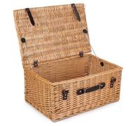 Red Hamper Eh058 Wicker 55Cm Buff Empty Picnic Basket Unlined