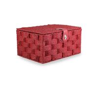 Red Hamper Eh112R Paper Medium Red Paper Rope Hamper Basket