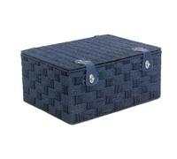 Red Hamper Eh114Blue Paper Extra Large Twisted Blue Paper Picnic Basket