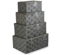 Red Hamper Eh114G Paper Extra Large Grey Paper Rope Picnic Basket