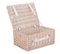 Red Hamper Eh138 Wicker 41Cm White Hamper