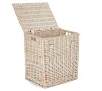 Red Hamper Eh170 Wicker Small White Wash Vintner Storage Picnic Basket