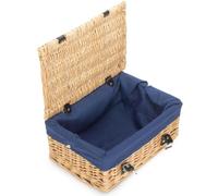 Red Hamper Eh189N 36Cm Buff Wicker Empty Picnic Basket