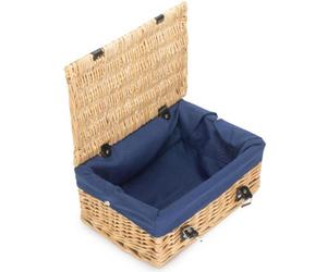 Red Hamper Eh189N 36Cm Buff Wicker Empty Picnic Basket