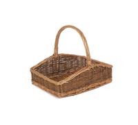 Red Hamper G035/2 Wicker Large Rectangular Country Unpeeled Garden Trugs
