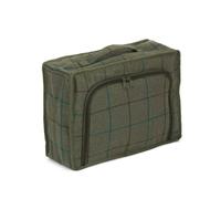 Red Hamper Green Tweed Insulated Cooler Picnic Bag