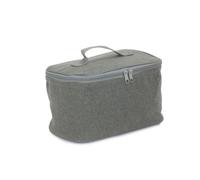 Red Hamper Grey Tweed Insulated Cool Bag