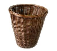 Red Hamper H005 Wicker Light Steamed Waste Paper Bin