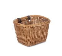 Red Hamper H039 Wicker Heritage Rectangular Bicycle Bike Basket