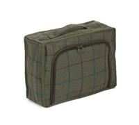 Red Hamper H092 Polyester Green Tweed Cooler Picnic Bag
