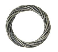 Red Hamper H109 Wicker Small Antique Wash Ring Wreath