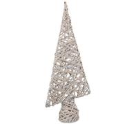 Red Hamper H171 Wicker White Wash Table Top Xmas Tree