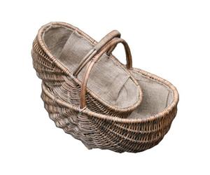 Red Hamper Jmv36/home Wicker Set Of 2 Heathfield Garden Trugs