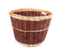 Red Hamper L001/home Wicker Round Rustic Log Basket