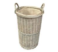 Red Hamper Large Antique Wash Willow Umbrella Stand