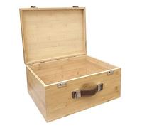 Red Hamper WB076 Large Bamboo Storage Box
