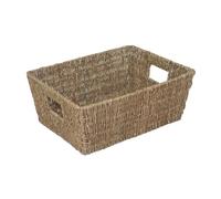 Seagrass Large Tapered Seagrass Basket Red Hamper Brown One Size