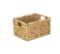 Red Hamper Nordic Water Hyacinth Storage Basket - Large