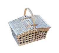 Red Hamper Pr038/home Wicker Provence Open Weave Empty Picnic Basket