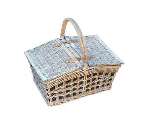 Red Hamper Pr038/home Wicker Provence Open Weave Empty Picnic Basket