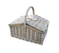 Red Hamper Pr041/home Wicker Provence Medium Farmhouse Empty Picnic Basket