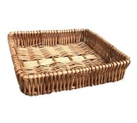 Red Hamper Pt063 Wicker Small Shallow Tray