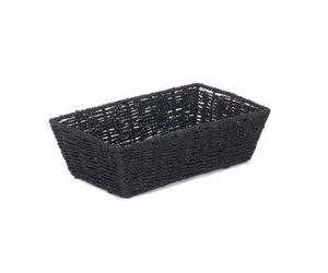 Red Hamper Pt123 Paper Small Black Paper Rope Tray