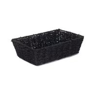 Red Hamper Pt124 Paper Medium Black Paper Rope Tray