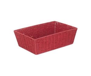 Red Hamper Pt136 Paper Extra Large Red Paper Rope Tray
