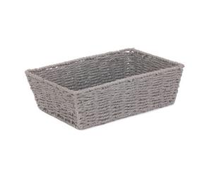 Red Hamper Pt148 Paper Medium Grey Paper Rope Serving Tray