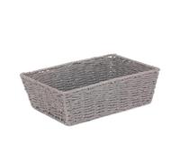 Red Hamper PT150 Extra Large Grey Paper Rope Serving Tray, Wicker