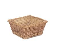 Red Hamper Pt160 Wicker Light Steamed Square Split Willow Wicker Tray
