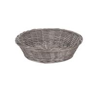 Red Hamper Pt161 Wicker Antique Wash Round Wicker Packing Tray