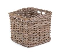 Red Hamper Ra017 Rattan Square Kubu Grey Rattan Storage Basket