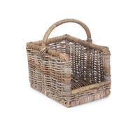 Red Hamper Ra018 Rattan Small Kubu Grey Rattan Open Ended Log Basket