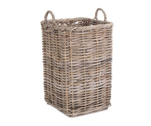 Red Hamper Ra033 Rattan Square Rattan Umbrella Basket