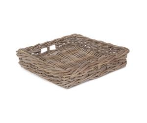 Red Hamper Ra040 Rattan Square Rattan Serving Tray