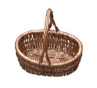 Red Hamper S002/home Wicker Leo Shopping Basket