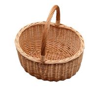 Red Hamper S003/home Wicker Jumbo Buff Hollander Shopping Basket