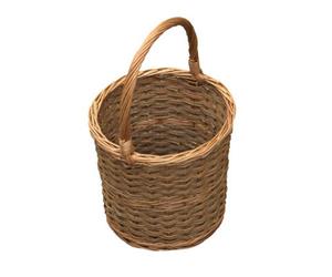 Red Hamper S017/home Wicker Yorkshire Barrel Shopping Basket