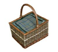 Red Hamper S018C/home Wicker Yorkshire Picnic Basket With Fitted Cooler