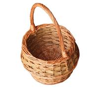 Red Hamper S046/home Wicker Small Rustic Egg Shopping Basket